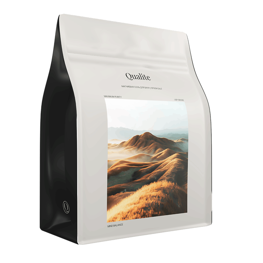 Изображение товара QUALITE Английская соль для ванн с магнием, 3.5 кг