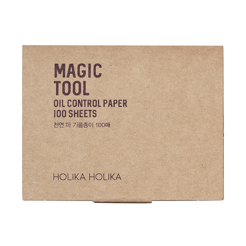 Изображение товара HOLIKA HOLIKA Матирующие салфетки для лица Magic Tool Oil Control Paper, 100 шт.