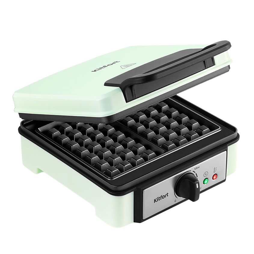 Изображение товара KITFORT Вафельница для бельгийских вафель КТ-1693, 1 шт.