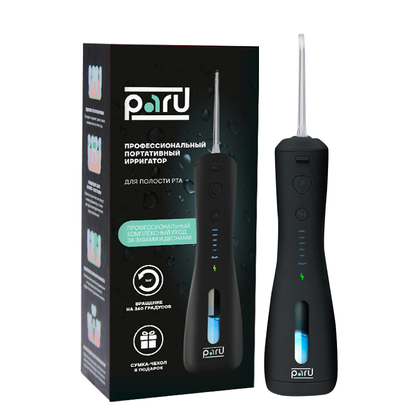 Изображение товара PARU Портативный ирригатор для полости рта, 1 шт.