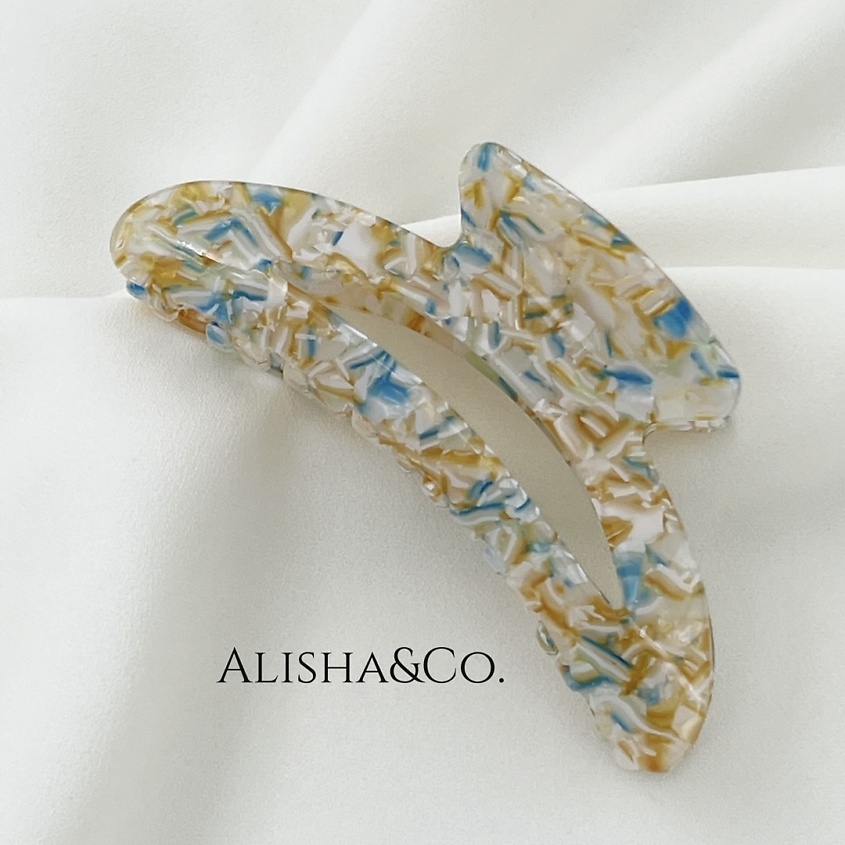 Изображение товара ALISHA&CO. Крабик для волос Confetti, Золотой