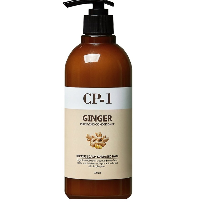 Изображение товара ESTHETIC HOUSE Кондиционер для волос ИМБИРНЫЙ GINGER PURIFYING CONDITIONER, 500 мл
