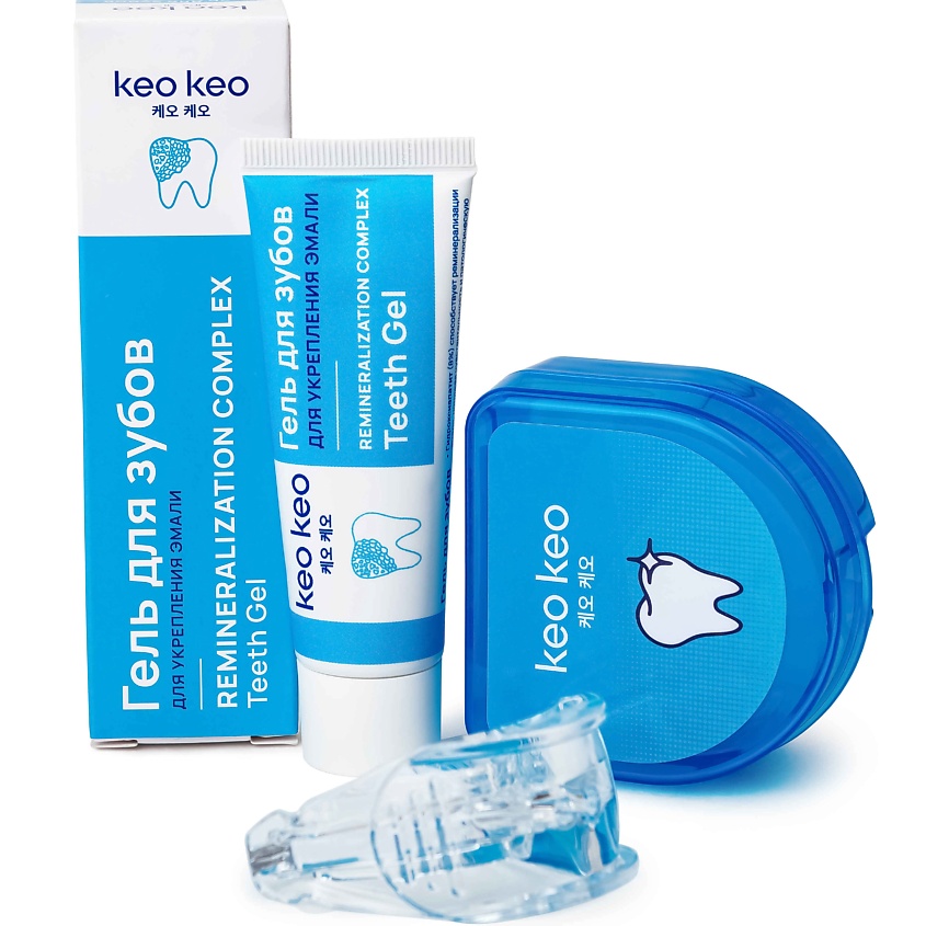 Изображение товара КЕО КЕО Набор для реминерализации зубов, 4 шт