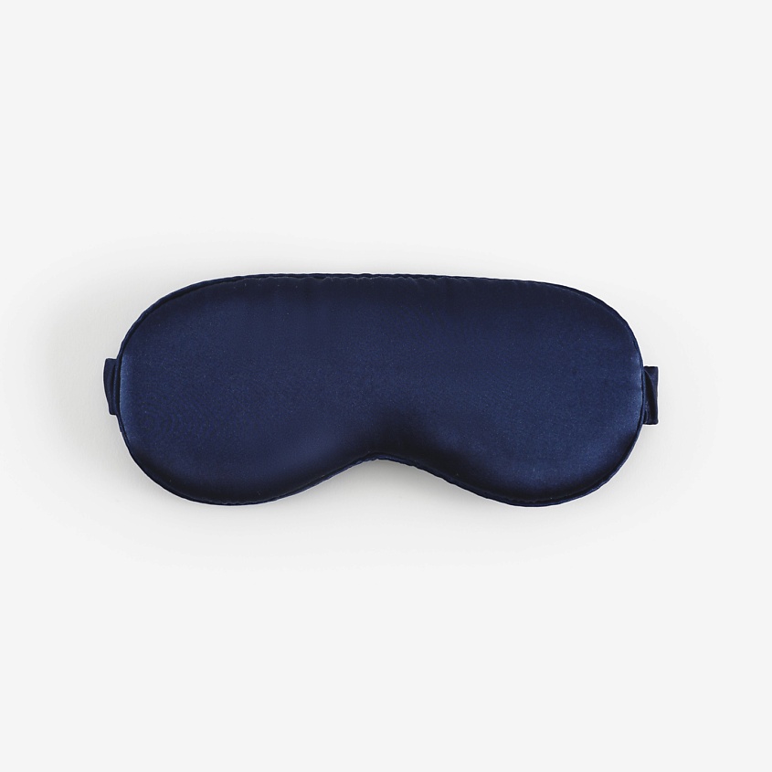 Изображение товара Шелковая маска для сна из натурального шелка Mulberry 100% темная ночь