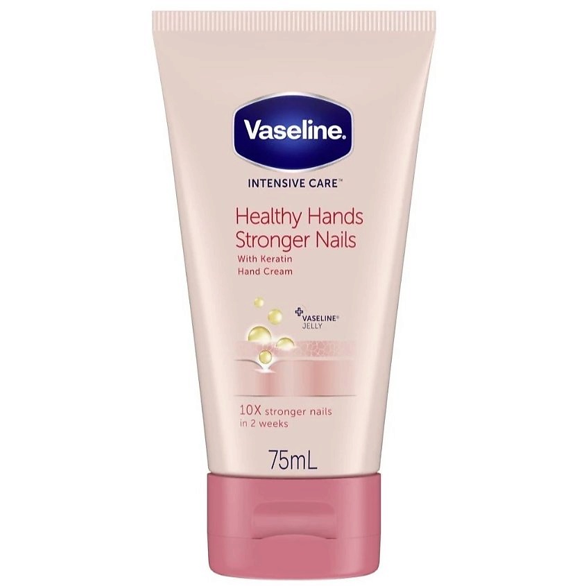 Изображение товара VASELINE Крем для рук и ногтей с кератином Intensive Care, 75 мл