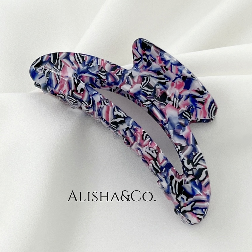 Изображение товара ALISHA&CO. Крабик для волос Confetti, Фиолетовый