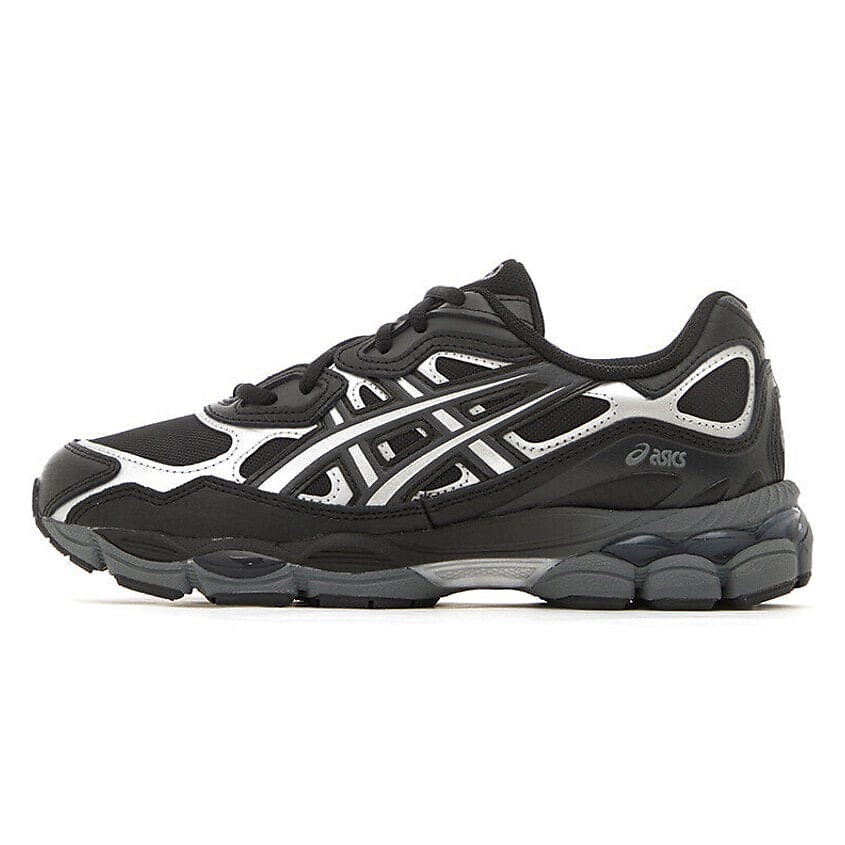 Изображение товара ASICS Gel NYC мужские кроссовки Black Graphite Grey стильная обувь для спорта и повседневной носки