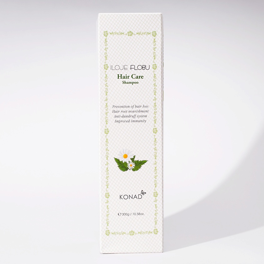 Изображение товара KONAD Flobu Hair Care Shampoo Шампунь против перхоти, сухости и зуда кожи головы, 300 мл
