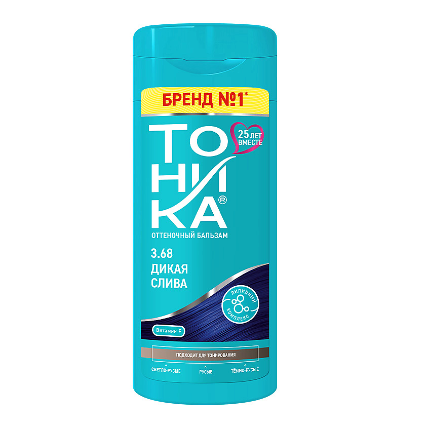 Изображение товара ТОНИКА Бальзам оттеночный, 3.68 Дикая слива 150 мл