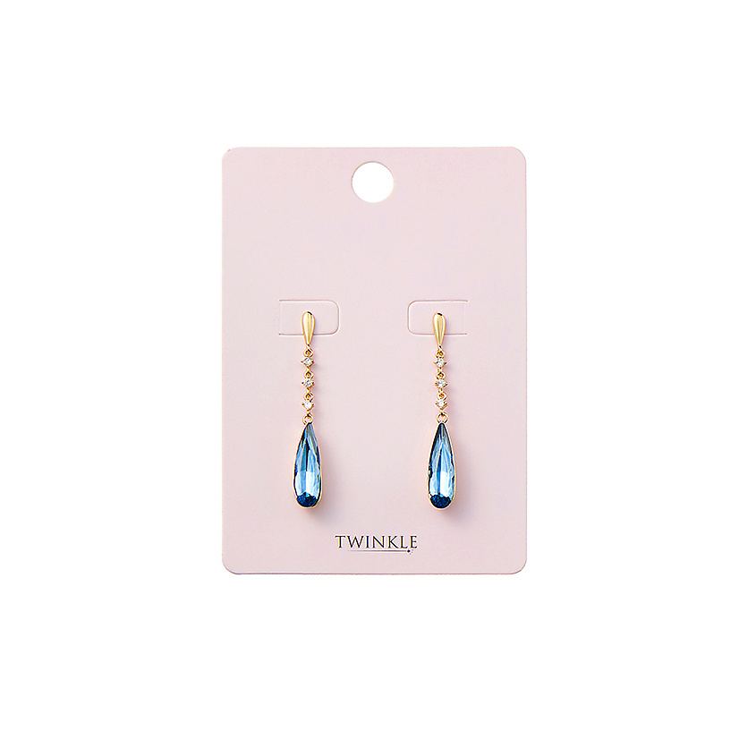 Изображение товара Серьги Royal Blue от TWINKLE с кристаллами