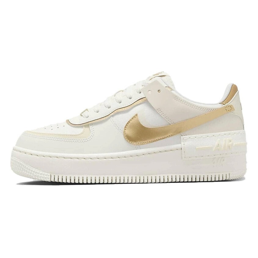 Изображение товара NIKE Кроссовки Air Force 1 Shadow Sail Metallic Gold, Размер 38