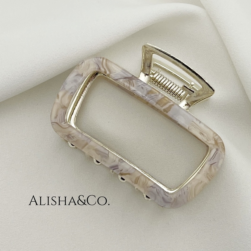 Изображение товара Крабик для волос ALISHA&CO. металлический To be blossom Style Золотой