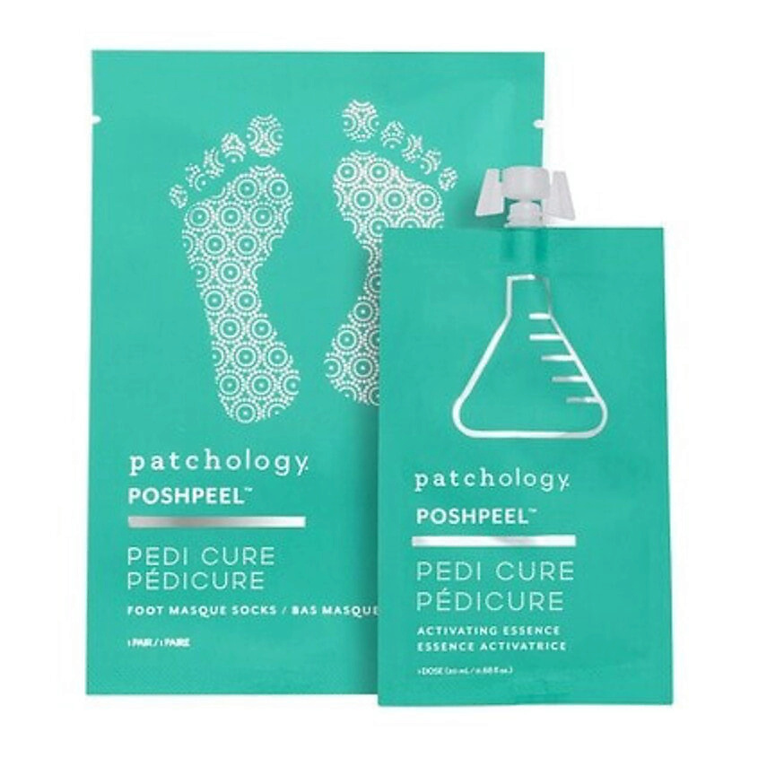 Изображение товара PATCHOLOGY Отшелушивающая маска для ног PoshPeel PediCure, 1 шт.