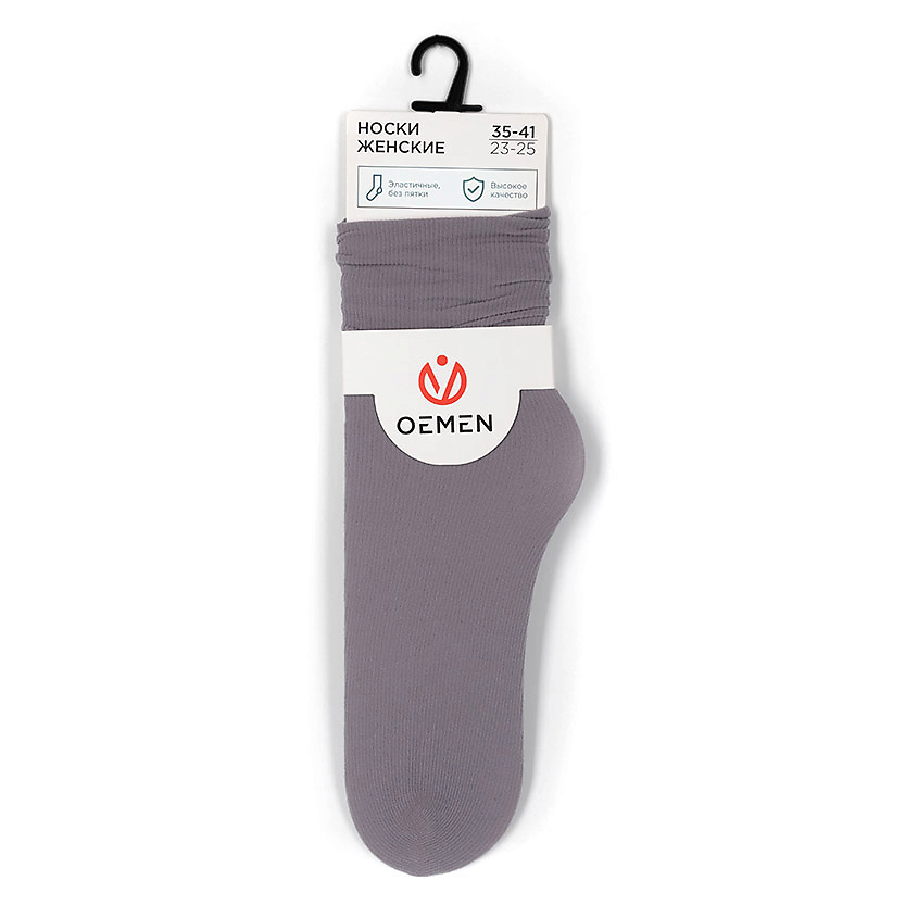 Изображение товара OEMEN Носки женские 1805 фиолетовый, Размер 23-25