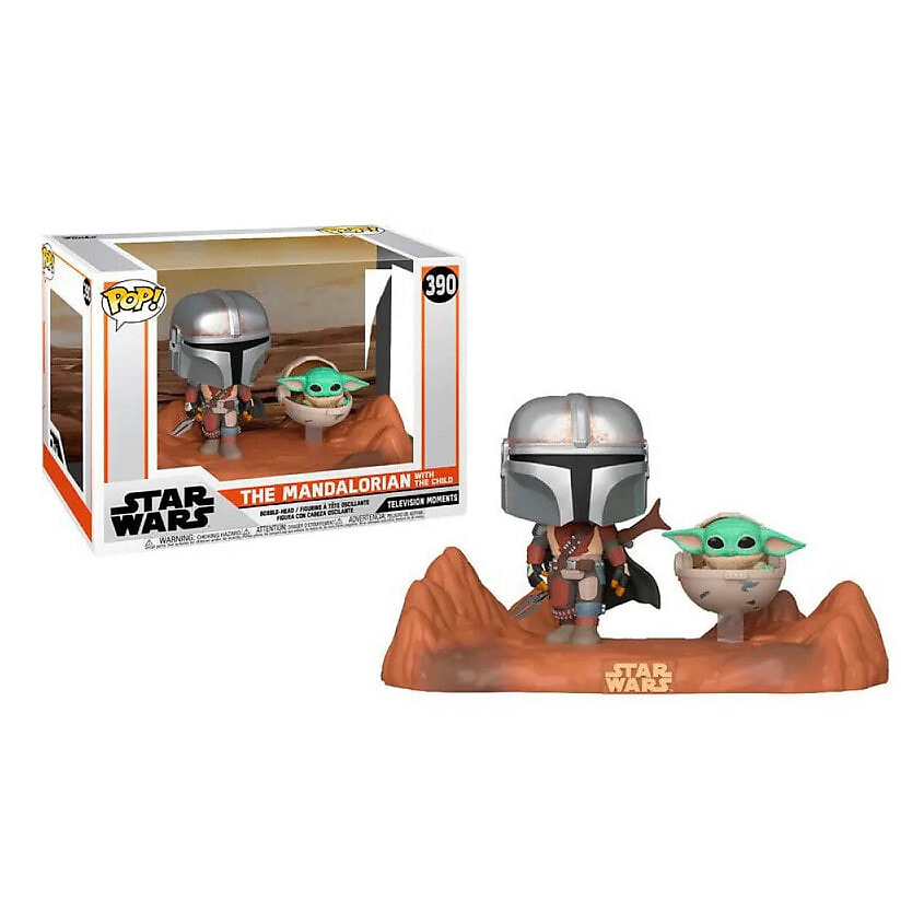 Изображение товара Фигурка FUNKO Star Wars Mandalorian And Child коллекционная украшение