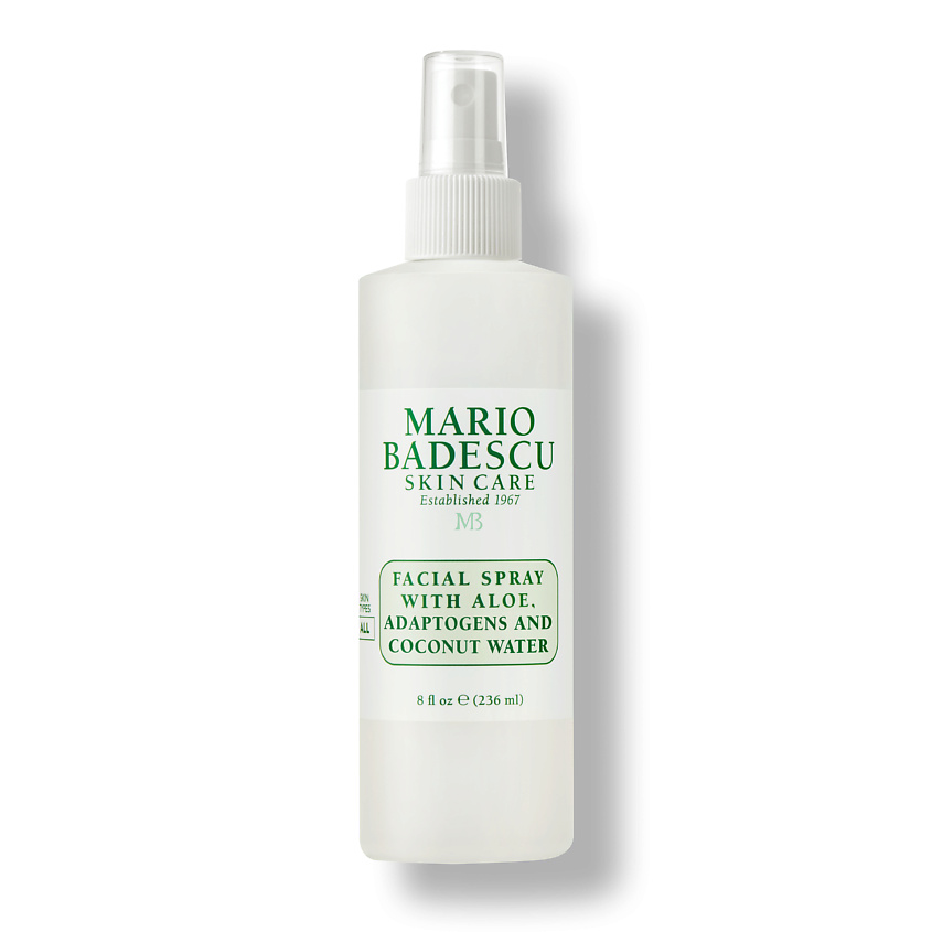 Изображение товара MARIO BADESCU Спрей для лица с экстрактом алоэ и кокосовой водой Facial Spray With Aloe Adaptogens And Coconut Water, 236 мл