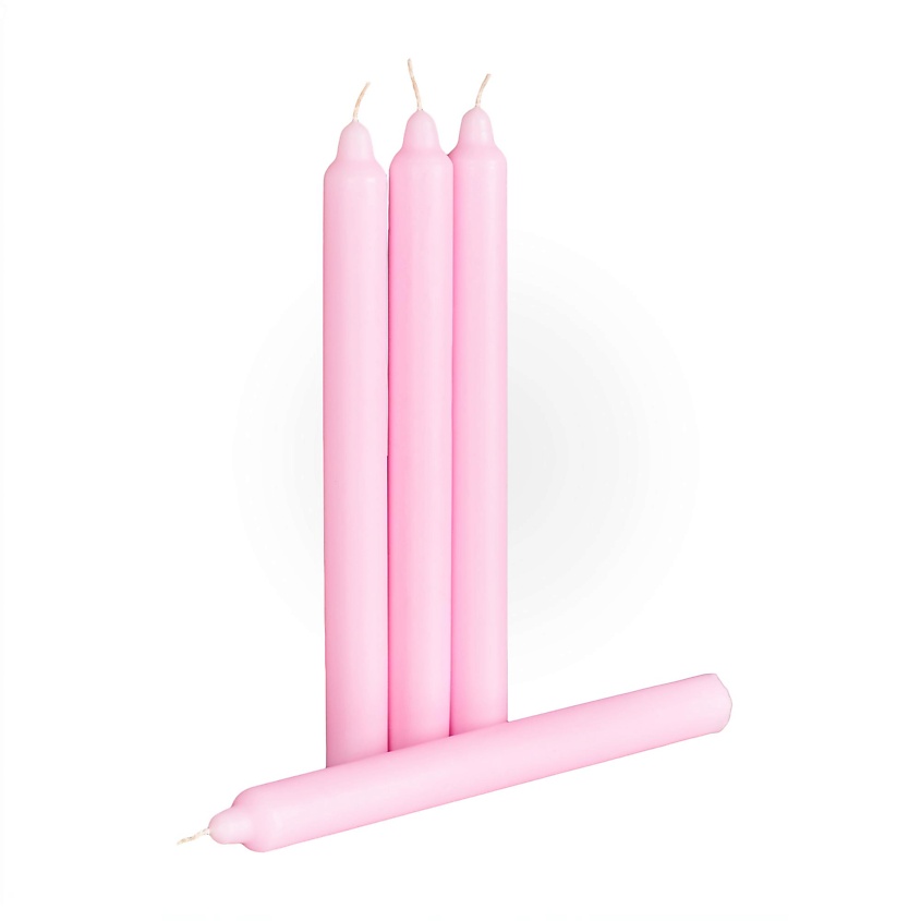 Изображение товара ЖИВОЙ КРЫМ Свечи на стол для романтического ужина, 4 шт.