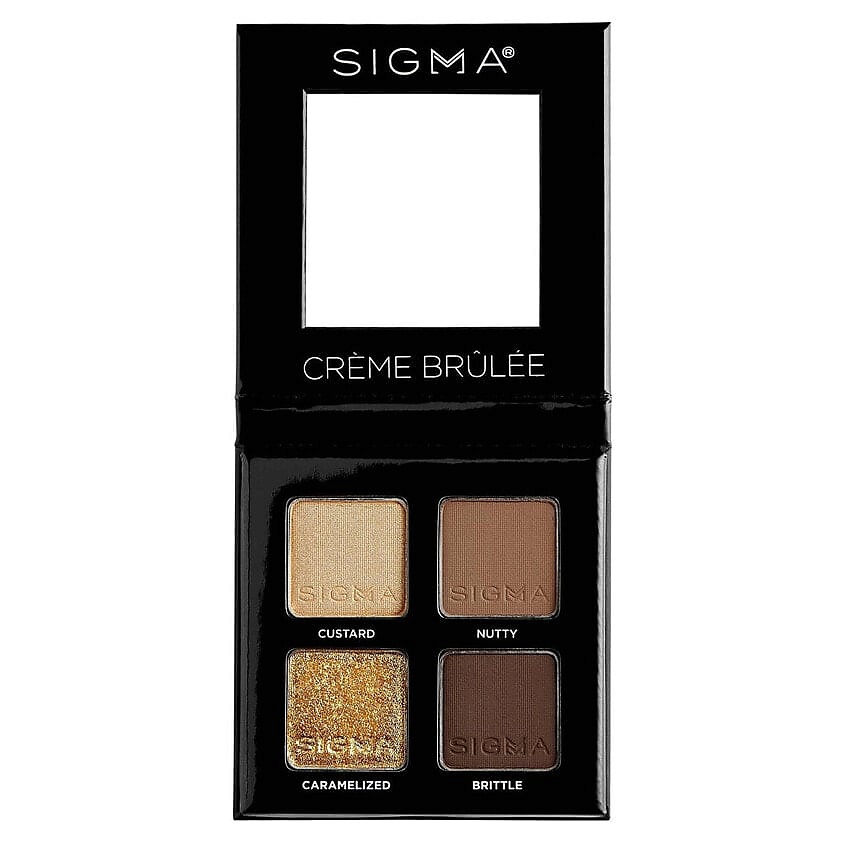 Изображение товара SIGMA BEAUTY Тени для век Eyeshadow Quad, Crème Brûlée