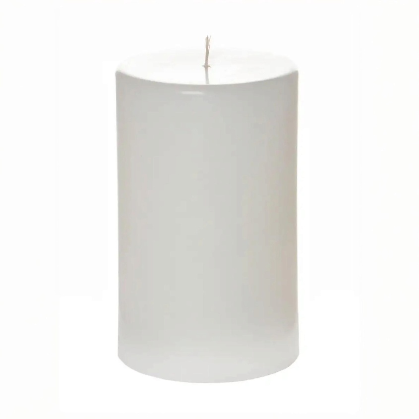 Изображение товара Декоративная пеньковая свеча ЖИВОЙ КРЫМ 12 см белая 48 часов
