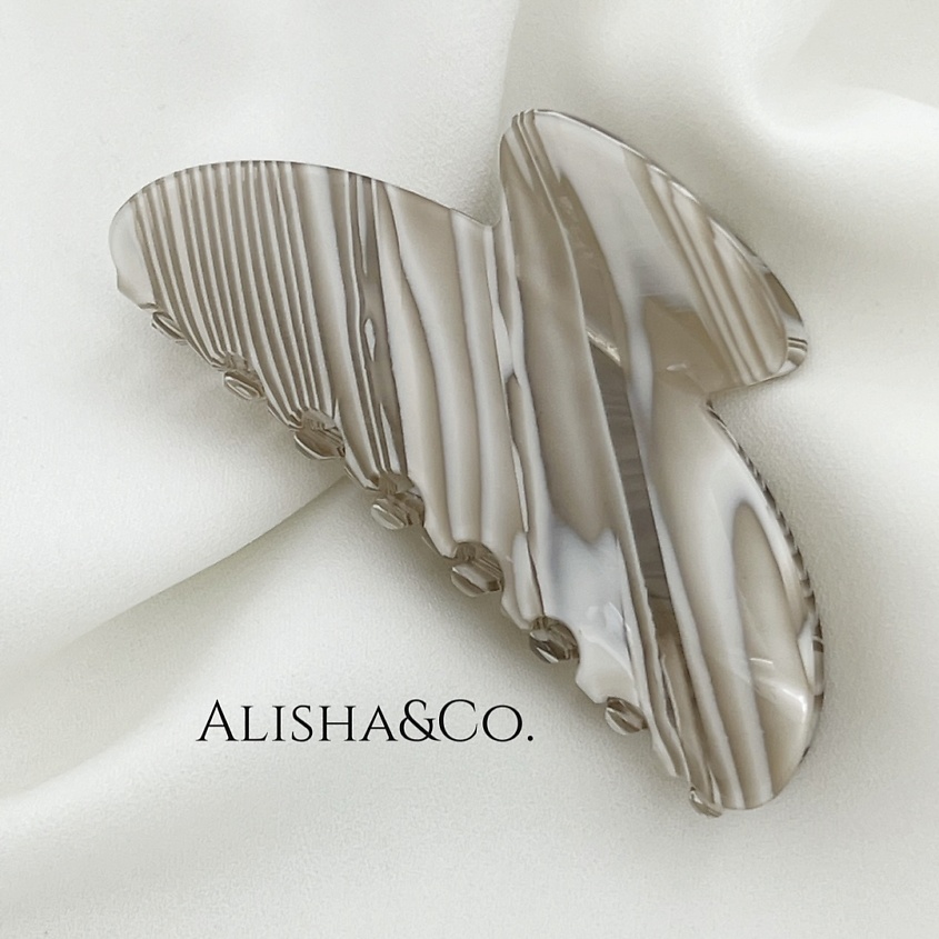 Изображение товара ALISHA&CO. Крабик для волос большой Candy, Коричневый