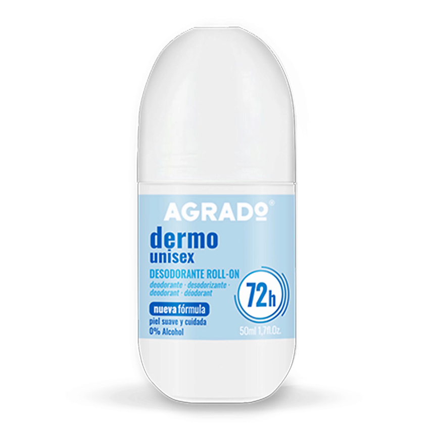 Изображение товара AGRADO Дезодорант-антиперспирант шариковый унисекс НЕЖНАЯ СВЕЖЕСТЬ, 50мл