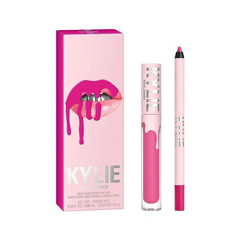 Изображение товара KYLIE COSMETICS BY KYLIE JENNER Набор для губ Velvet Lip Kit Помада+Карандаш, 306 - SAY NO MORE