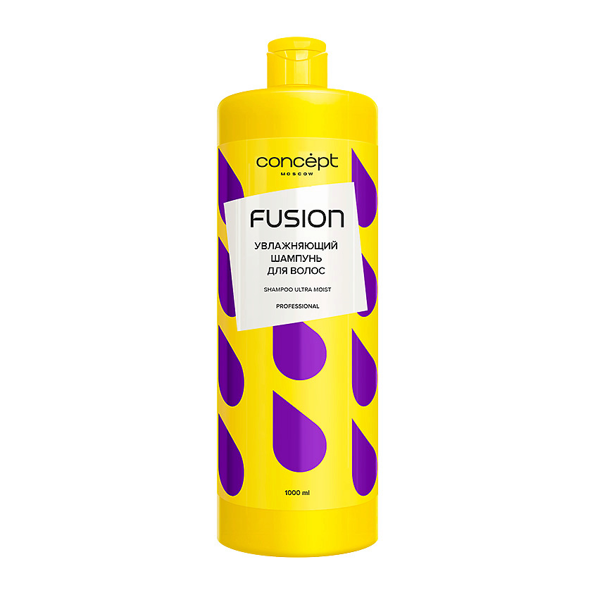 Изображение товара CONCEPT FUSION Шампунь увлажняющий Ultra Moist, 1000 мл