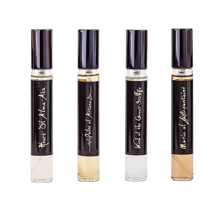 Изображение товара Набор парфюмерных ароматов AURA OF KAZAKHSTAN Geographic Perfume Set 4х18мл