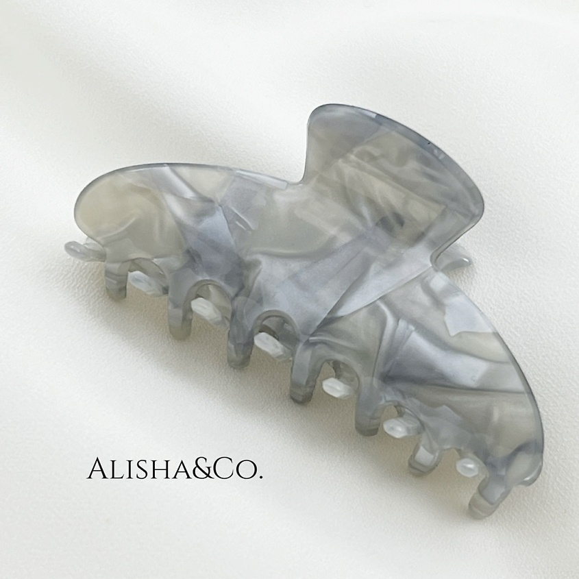 Изображение товара ALISHA&CO. Крабик для волос средний Jolie, Серый