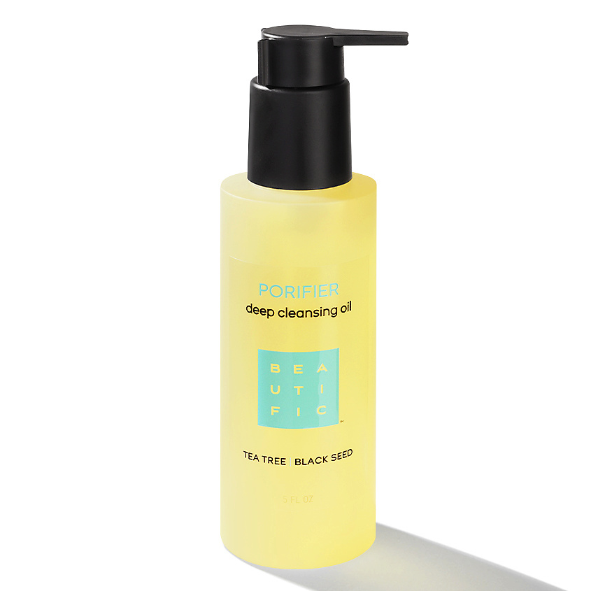 Изображение товара BEAUTIFIC Масло для глубокого очищения с маслами черного тмина и чайного дерева Porifier, 150 мл