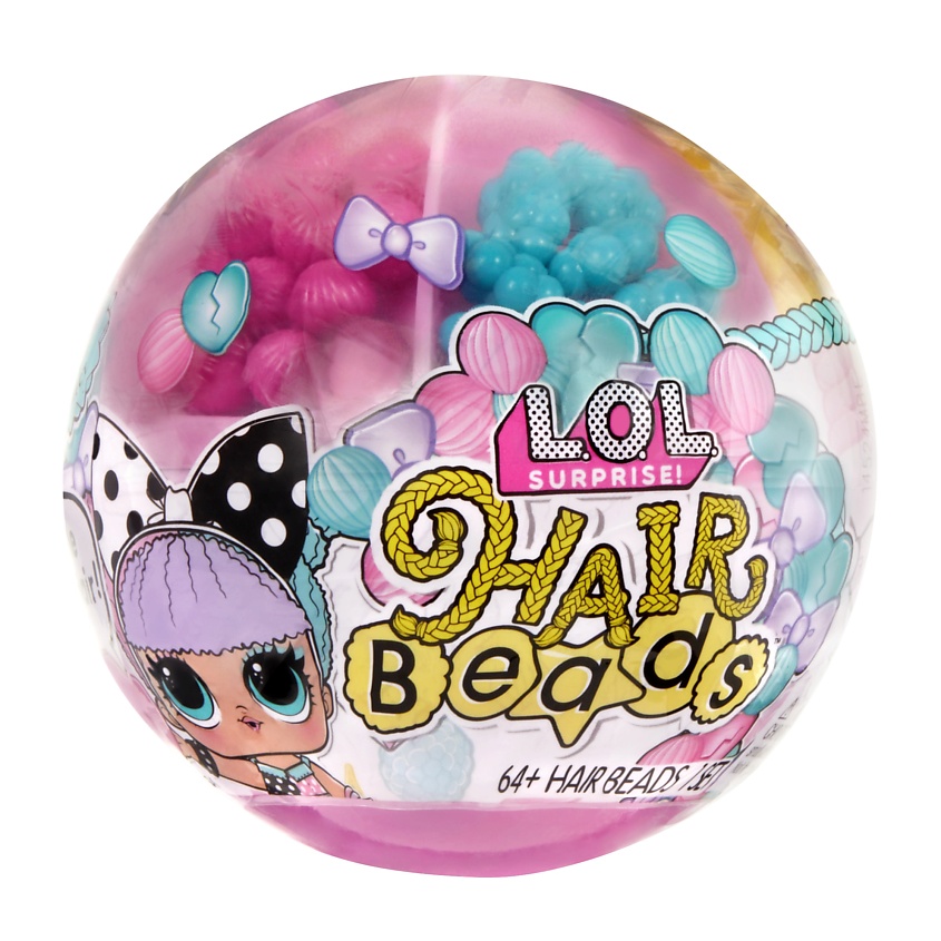 Изображение товара LOL SURPRISE ЛОЛ СЮРПРАЙЗ Кукла в шаре Hair Beads с аксессуарами, ЛОЛ СЮРПРАЙЗ Кукла в шаре Hair Beads с аксессуарами L.O.L. SURPRISE!