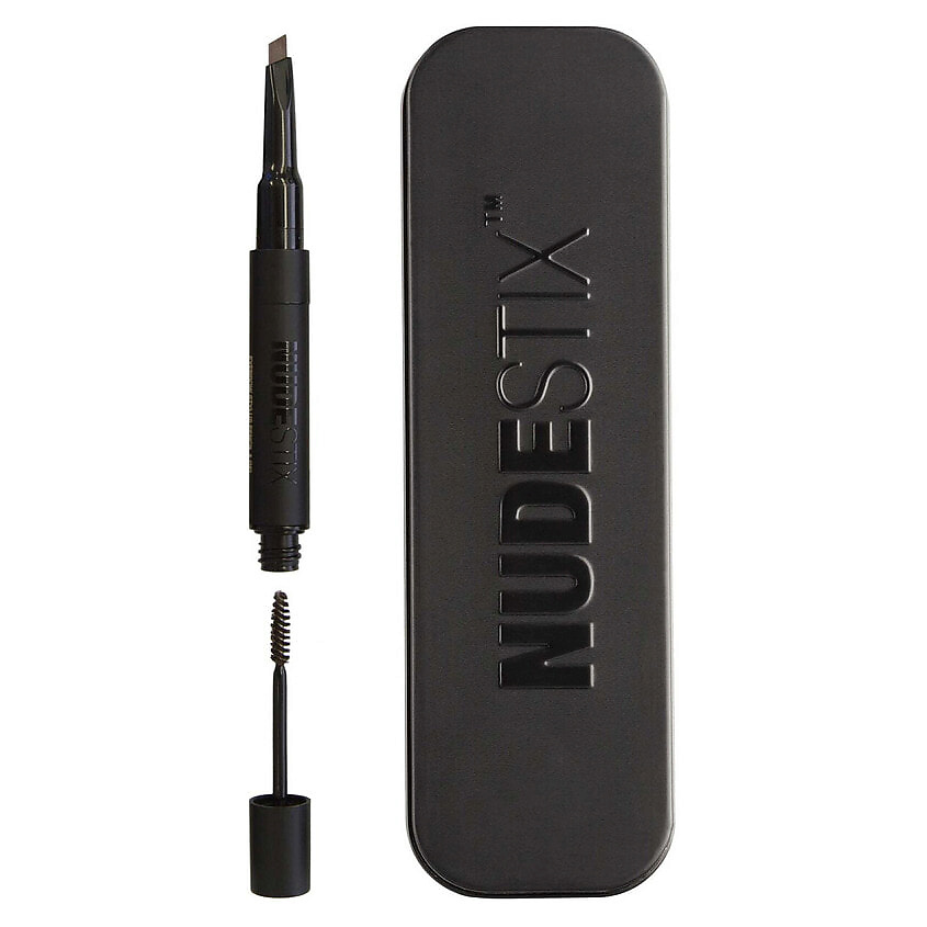 Изображение товара NUDESTIX Карандаш и гель для бровей Stylus Eyebrow Pencil & Gel, Brown