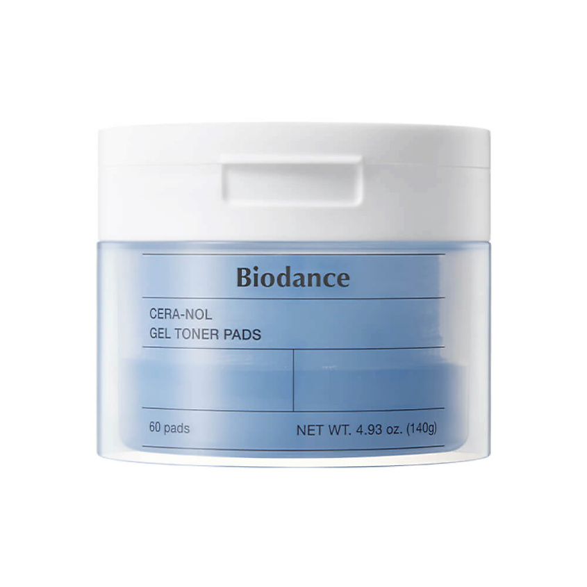 Изображение товара BIODANCE Biodance Cera-Nol Gel Toner Pads Восстанавливающие гелевые тонер-пэды для лица с керамидами, 1 шт.