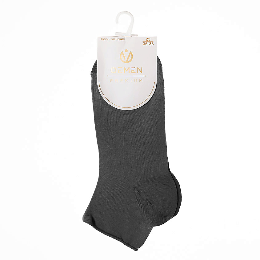 Изображение товара OEMEN Носки женские PW881 серый меланж для здоровья и комфорта