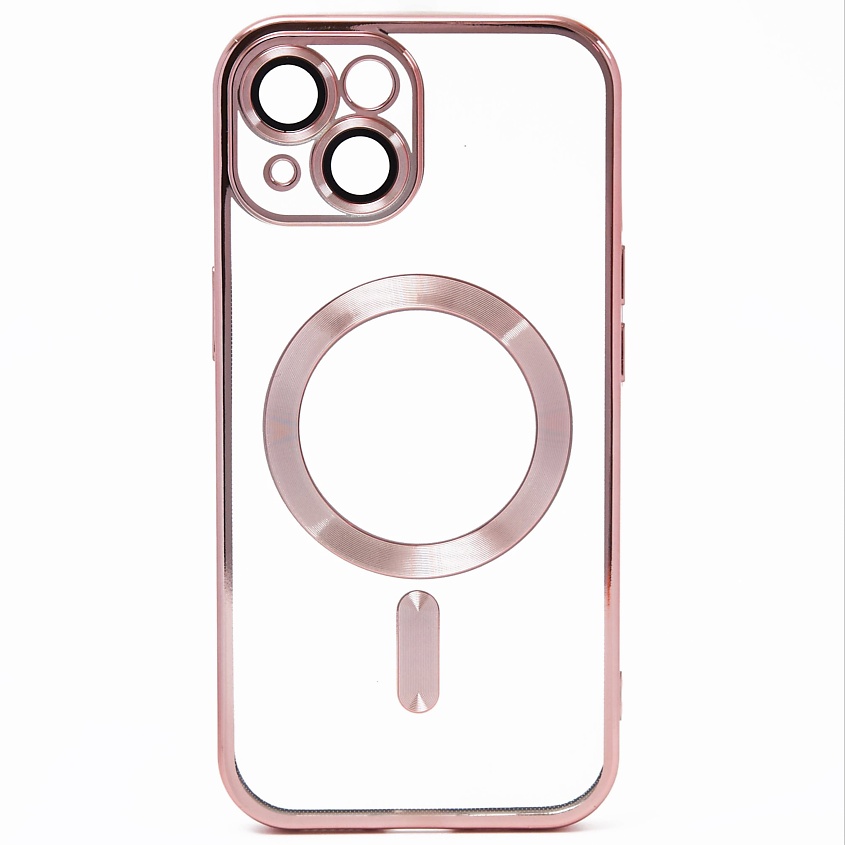 Изображение товара HIZA Чехол для iPhone 13 с магнитом MagSafe розовый