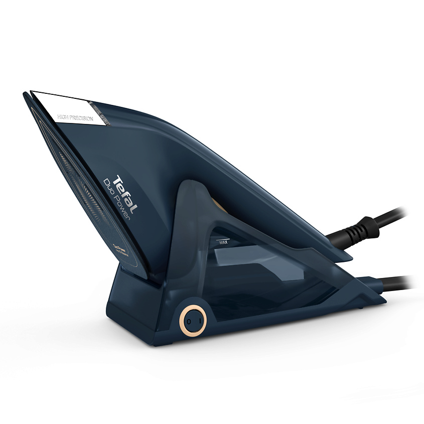 Изображение товара TEFAL Электрический утюг и отпариватель 2-в-1 Duo Power JF4032E0, маленький, с паровым ударом до 180 г/мин, быстрым нагревом, автоотключением, 1700 Вт