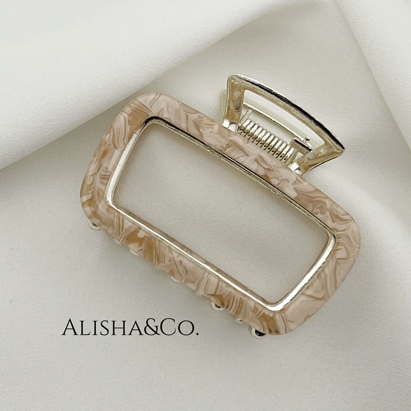 Изображение товара ALISHA&CO. Крабик для волос металлический To be blossom Style, Золотой