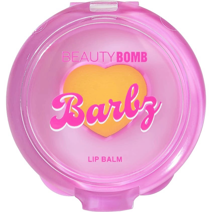 Изображение товара BEAUTY BOMB Бальзам для губ Barbz, тон 01 Sun Vibe, желтый, на губах прозрачный, 2 г