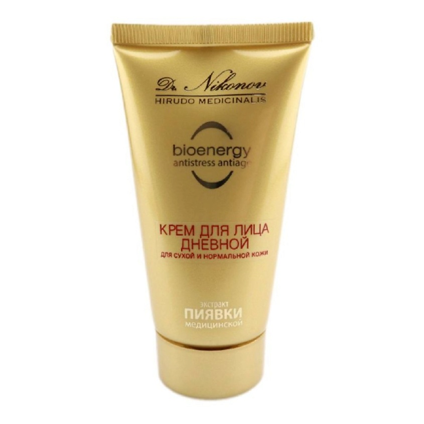 Изображение товара DR. NIKONOV Крем для лица дневной для сухой и нормальной кожи с экстрактом медицинской пиявки, дневной