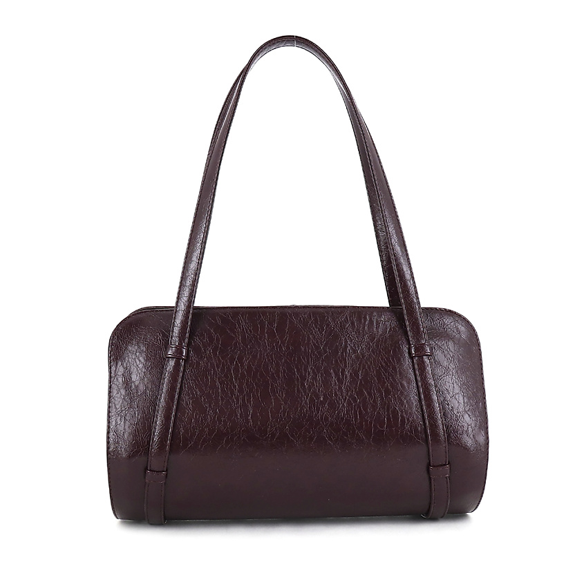 Изображение товара SOLO Сумка бревно женская на плечо багет на молнии 394-382, бордовый