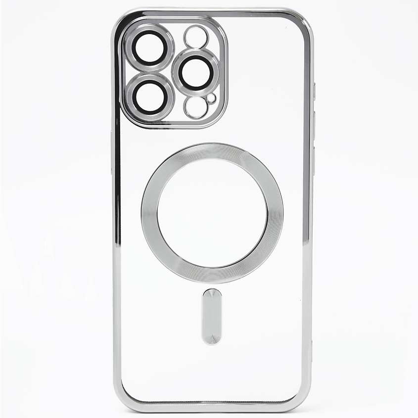 Изображение товара HIZA Чехол на iPhone 15 Pro Max с магнитом MagSafe прозрачный