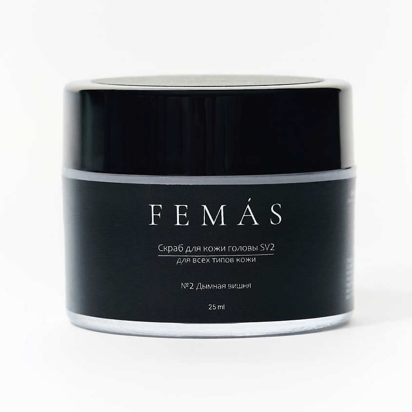 Изображение товара FEMAS Скраб для кожи головы, Дымная вишня