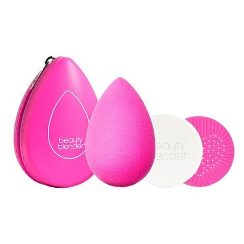 Изображение товара BEAUTYBLENDER Набор аксессуаров для макияжа Besties Iconic, Розовый