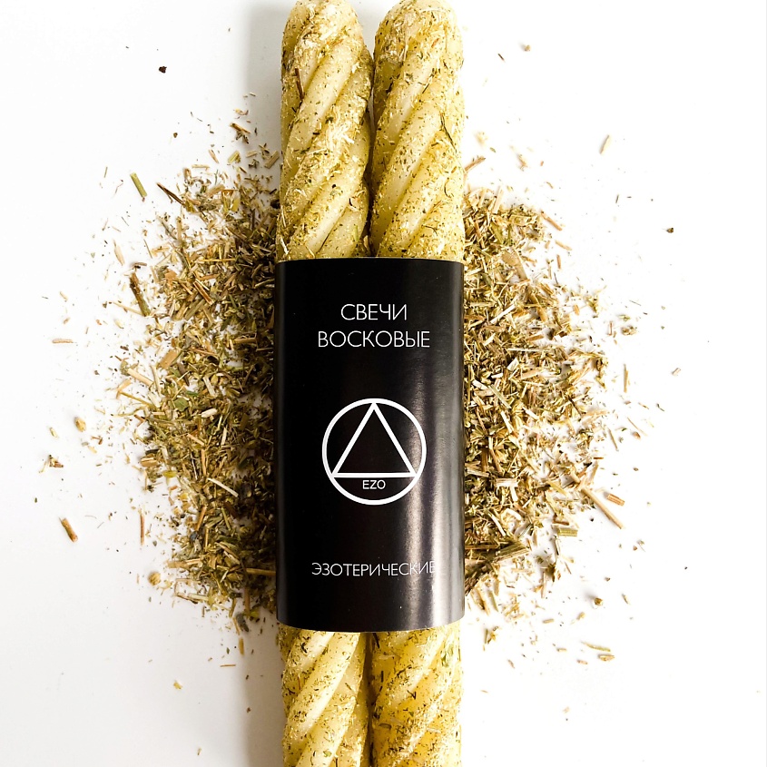 Изображение товара EZO Свечи восковые скрутка с травами "Открытие дорог", 2 шт., 2 шт.