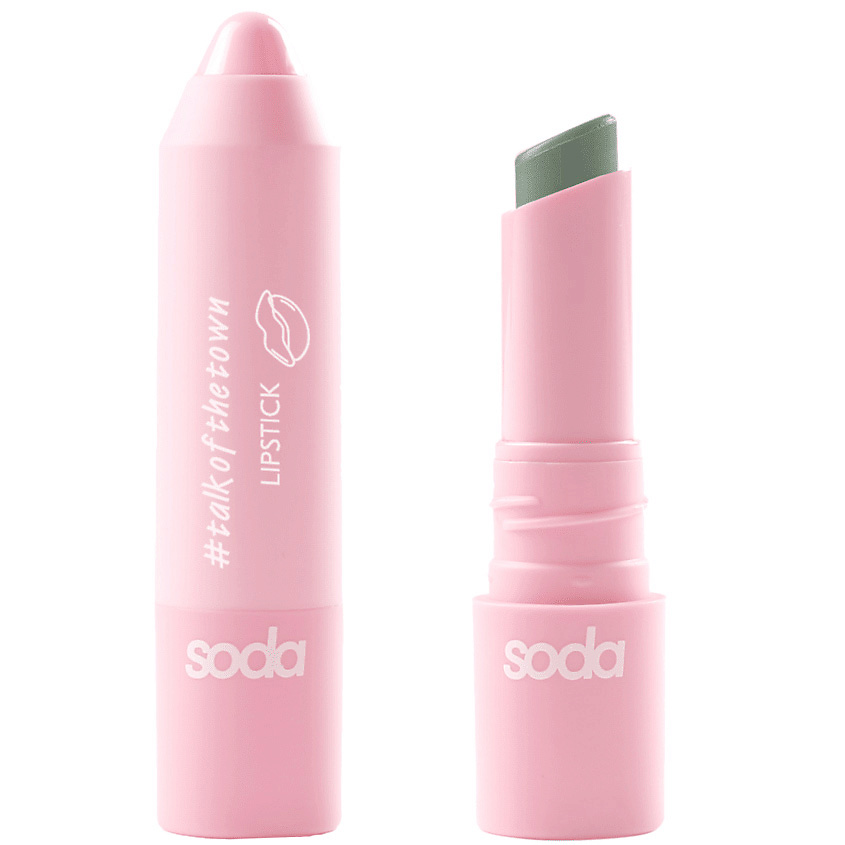 Изображение товара SODA LIPSTICK #talkofthetown Сатиновая помада в стике, 001 MINT TEA