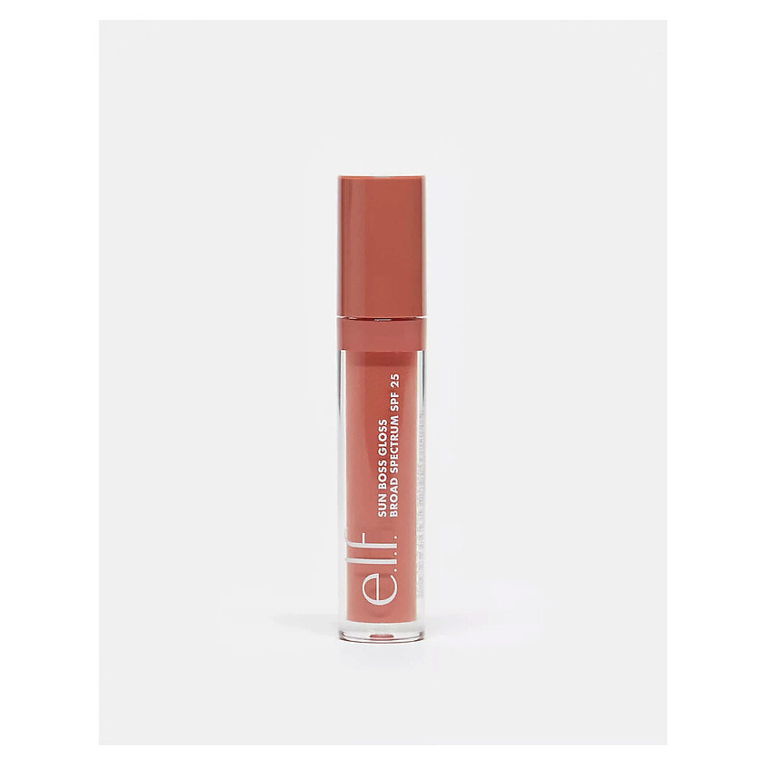 Изображение товара E.L.F. Sun Boss Блеск для губ SPF 25 Peachy Queen увлажнение и защита