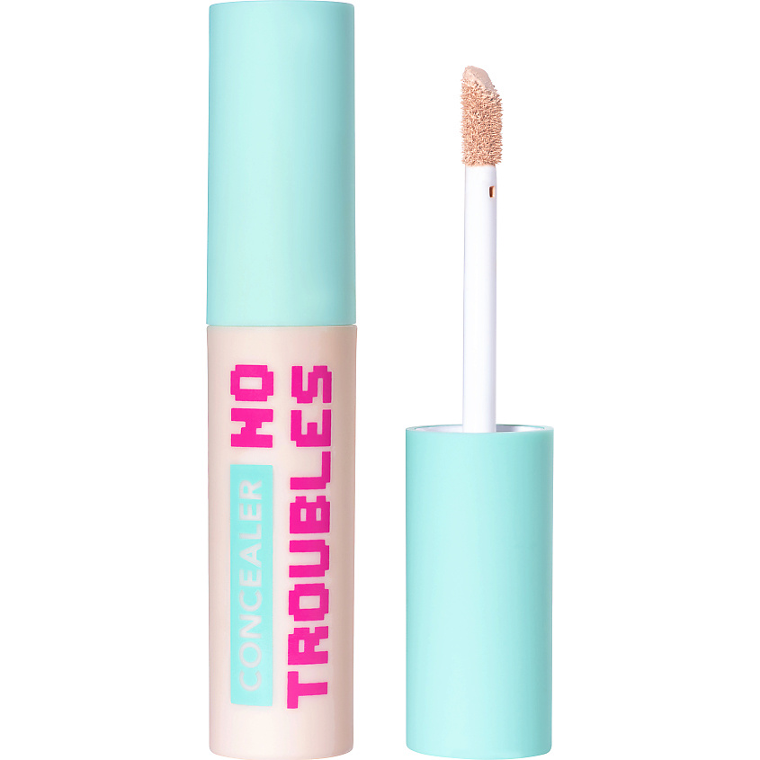 Изображение товара BEAUTY BOMB Жидкий консилер Liquid concealer "NO TROUBLES", № 02, 2,35 г