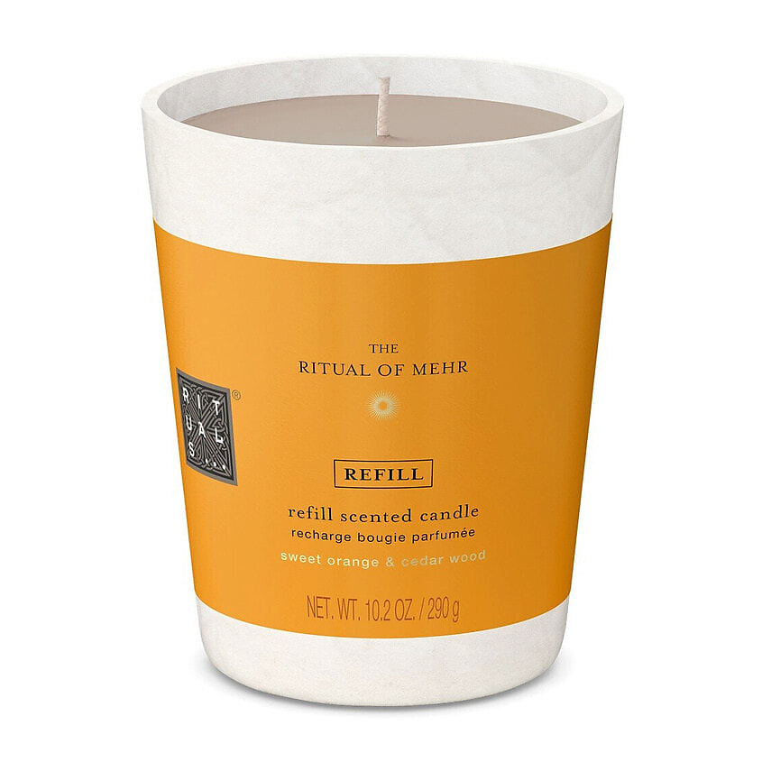 Изображение товара RITUALS... Ароматическая свеча The Ritual of Mehr. Сменный блок (рефилл), 290 г