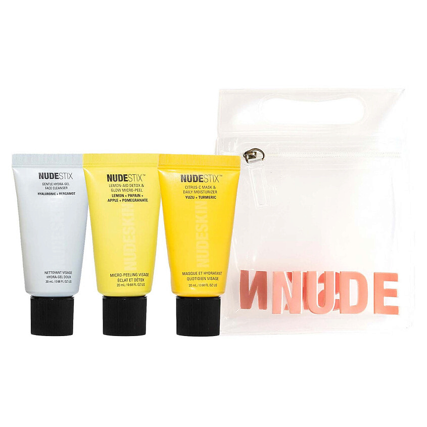 Изображение товара NUDESTIX Набор для лица 3-Step Citrus Skin Renewal, 20мл+20мл+20мл