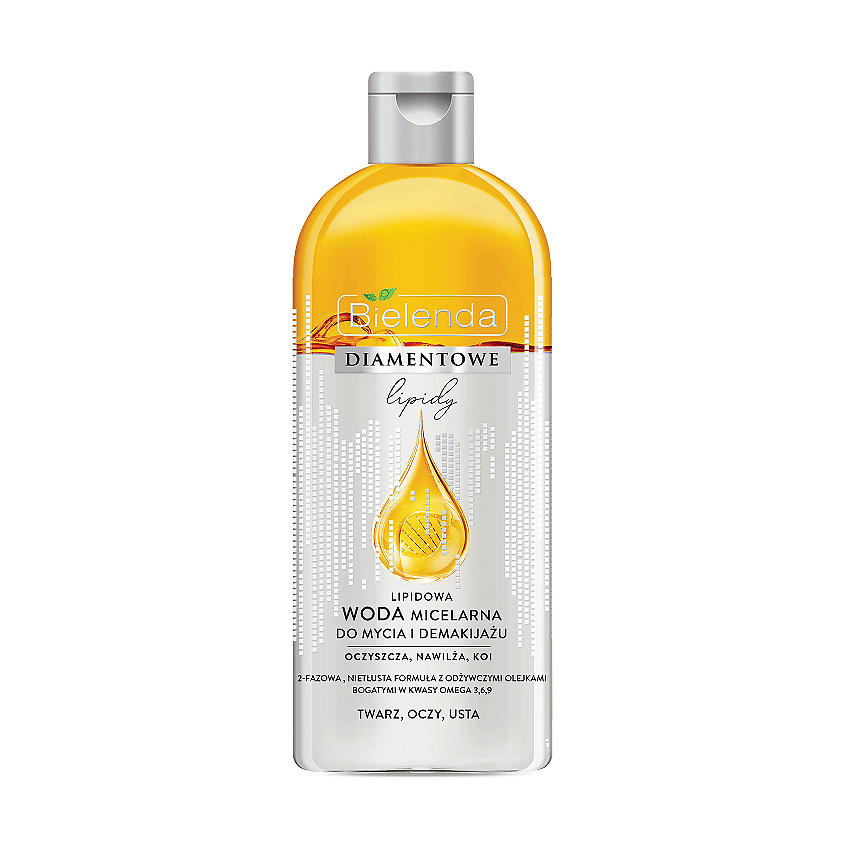 Изображение товара BIELENDA Мицеллярная вода DIAMOND LIPIDS липидная омолаживающая, 425 мл